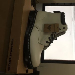 White Dr. Martens